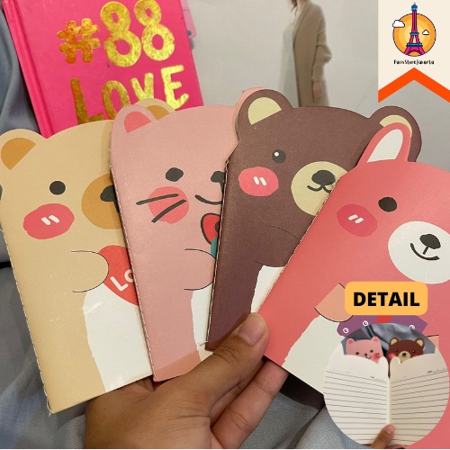 

Notebook A6 Mini Zoo Buku Note Diary Lucu Imut Alat Tulis Kantor Termurah Perlengkapan Kantor COD Termurah