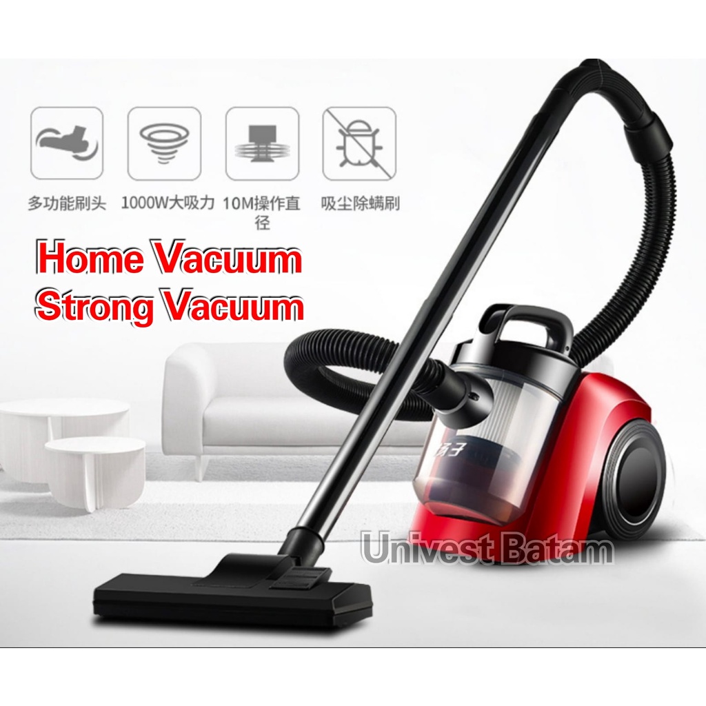 Vacuum Cleaner Red /  Vacum penyedot debu Vacum Rumah / Vakum XY-1008