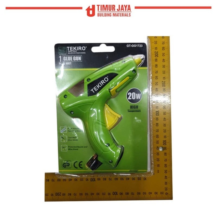 

TEKIRO Alat Lem Tembak Glue Gun 20 W Alat Lem Bakar Kecil Heavy Duty