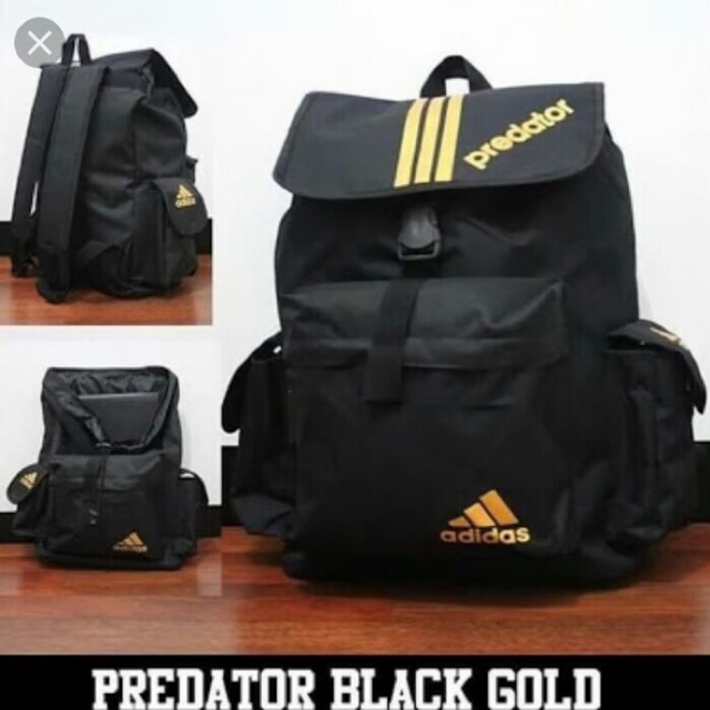 Ransel predator hitam backpack pria tas ransel pria tas punggung tas ransel anak backpack murah cowo