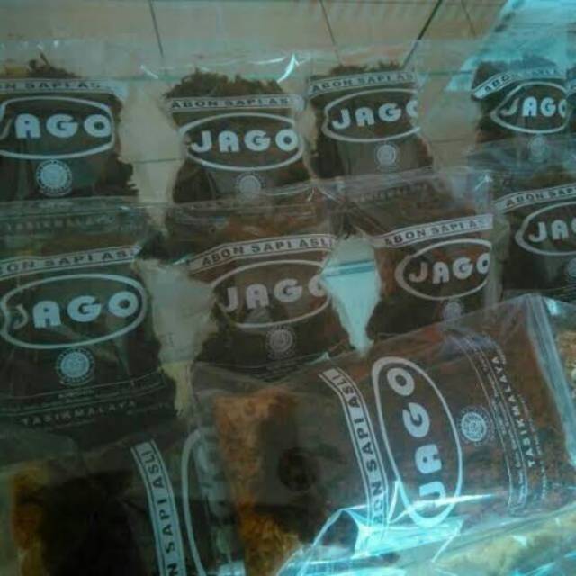 

Abon Sapi Cap Jago Khas Tasikmalaya 100gr