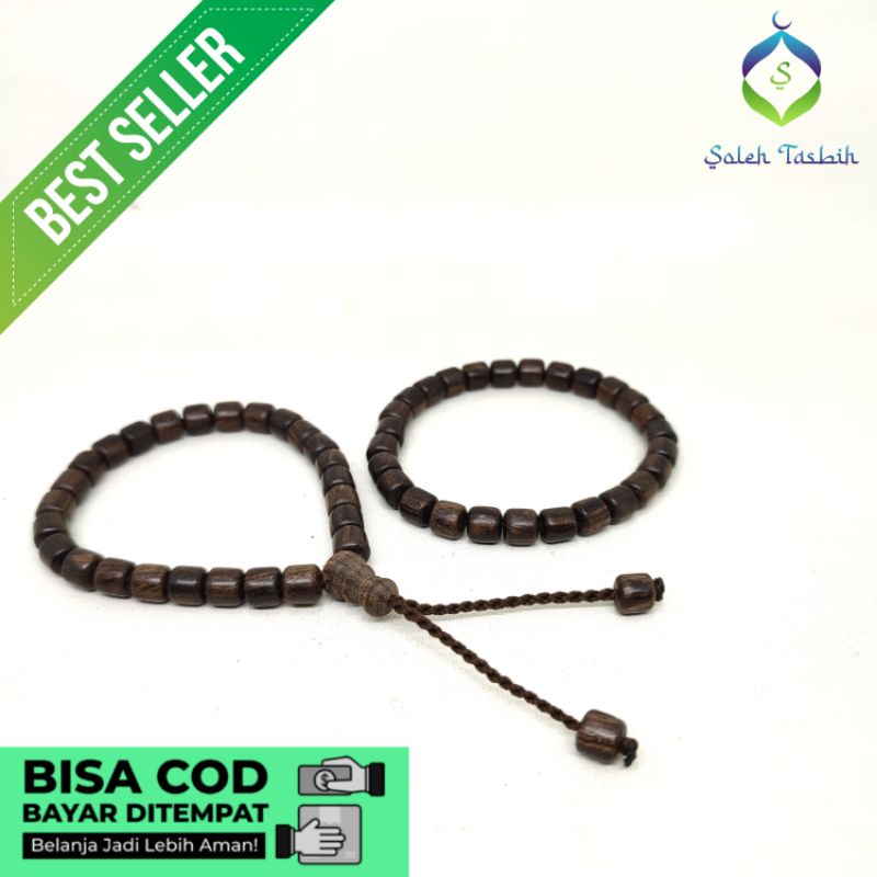 Gelang Kalimasada Size 6mm Motif Tabung_Benang Serut Dan Benang Karet