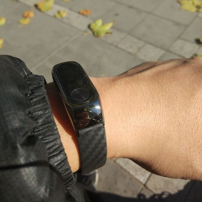 Xiaomi Mi Band 2 Strap Fiber Carbon Replacement Premium Quality Metal