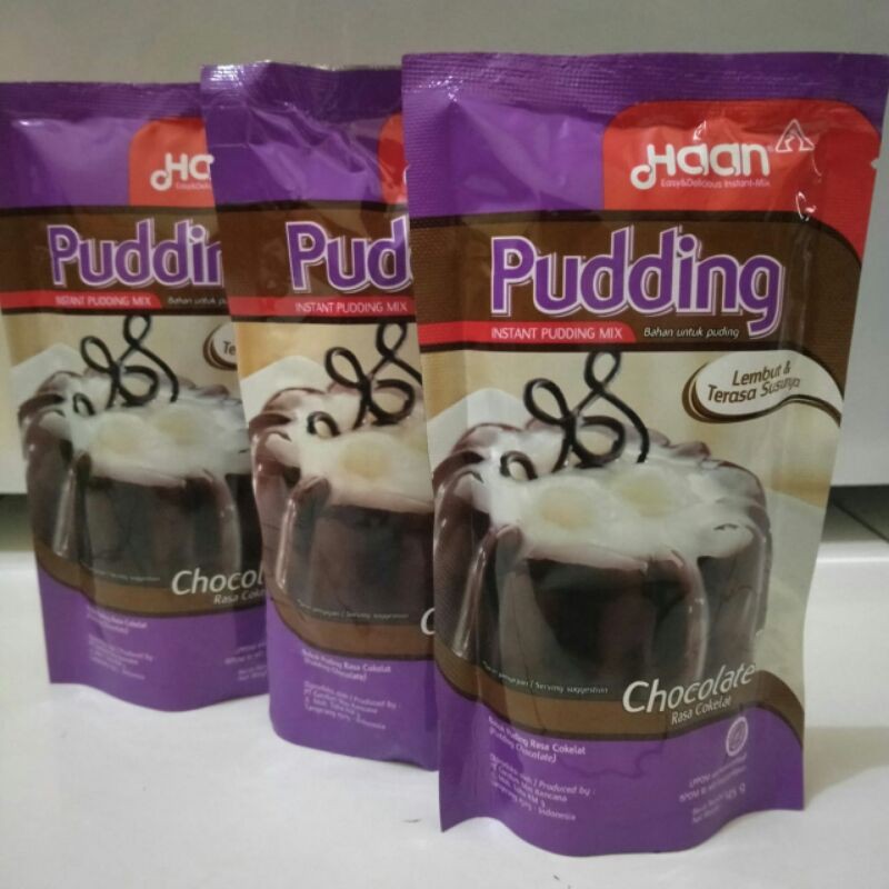 

Chocolate Puding Haan/ Coklat Puding 145 Gram