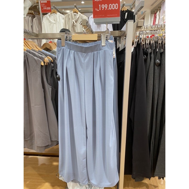 kulot blue Uniqlo Original