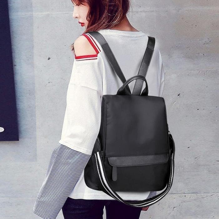 [CEV-TCE-1] Tas Ransel Korea Wanita Casual Smart Oxford Anti Maling