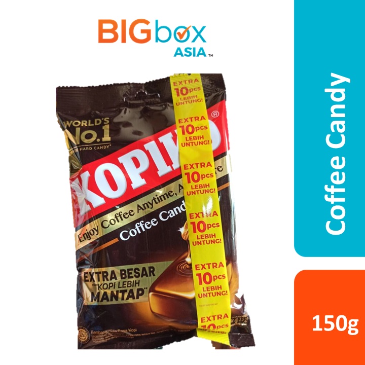 Kopiko Coffee Shot Classic Candy 1 Pack - 150gr EXTRA 10pc (EXP: 1 May 2023)