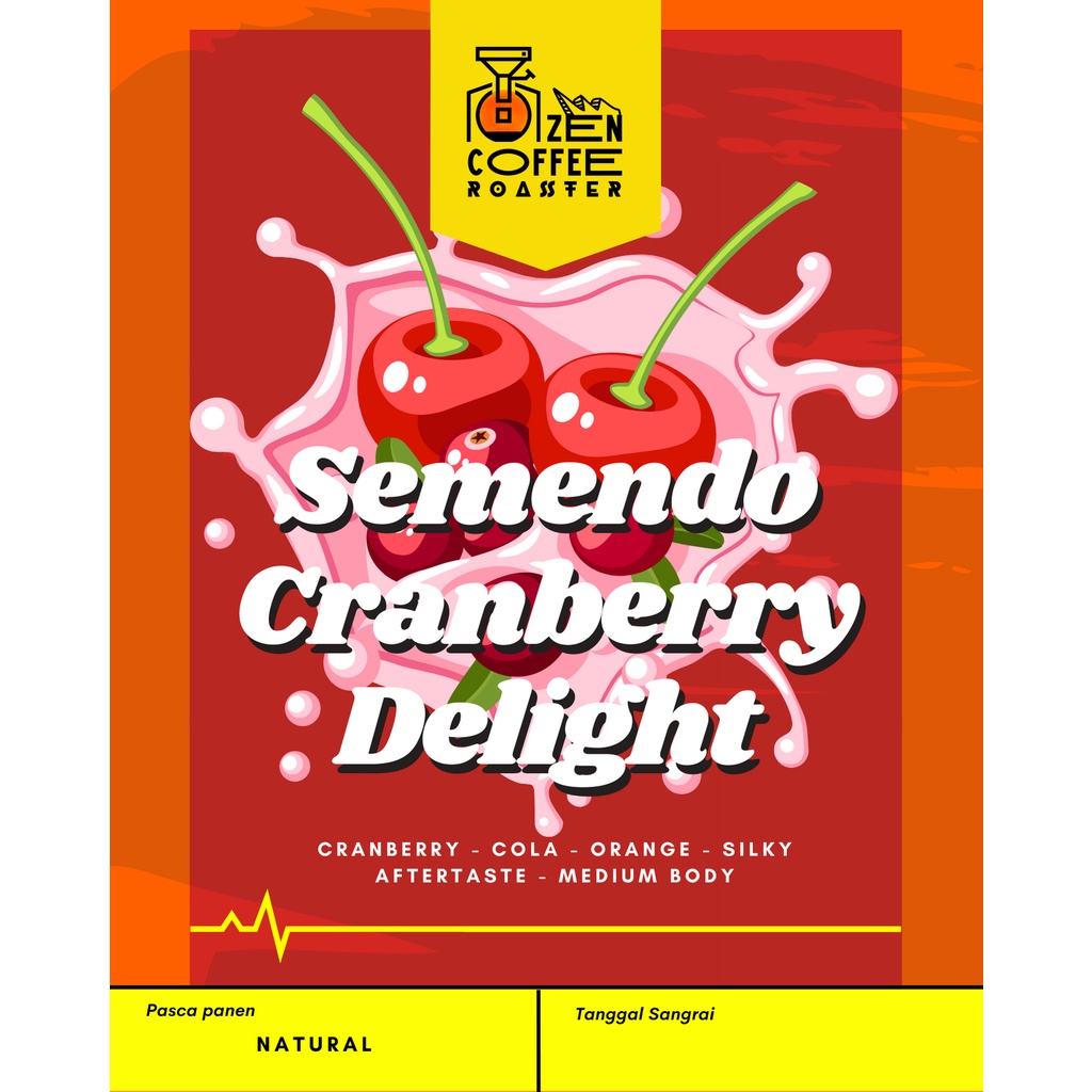 

Kopi Semendo Cranberry Delight