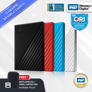 WD New My Passport 2TB - HDD / HD / Hardisk / Harddisk