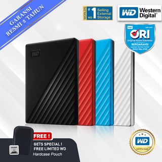 WD New My Passport 2TB - HDD / HD / Hardisk / Harddisk