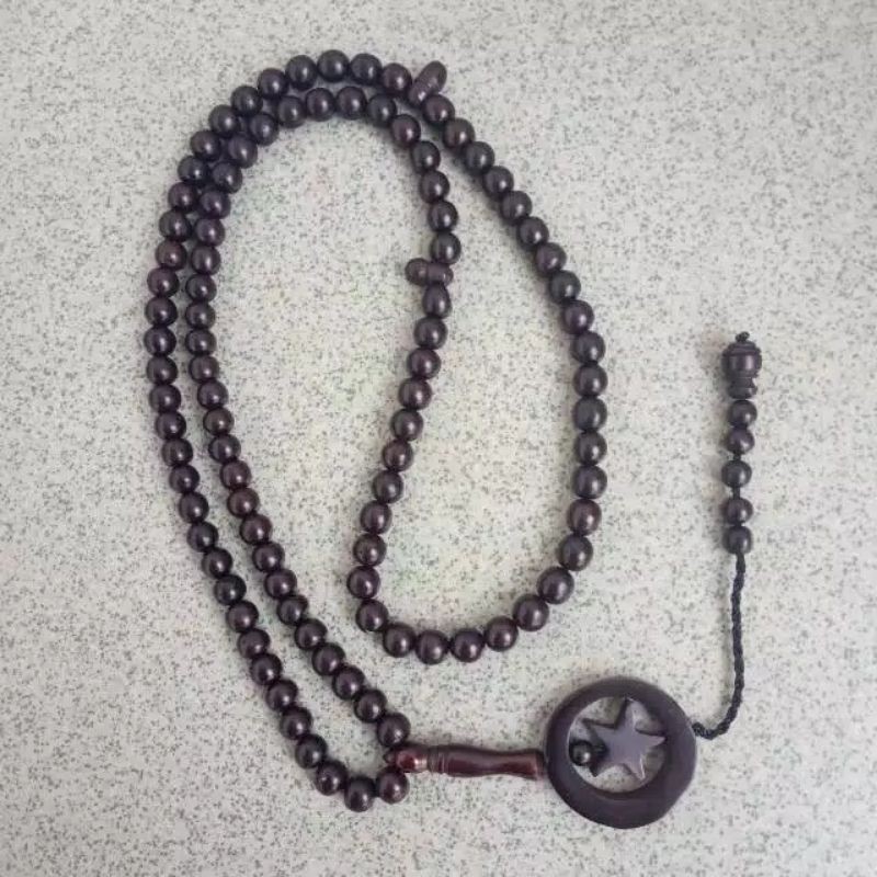Tasbih 99 kaukah kokka Asli Bulan Bintang 5.5mm