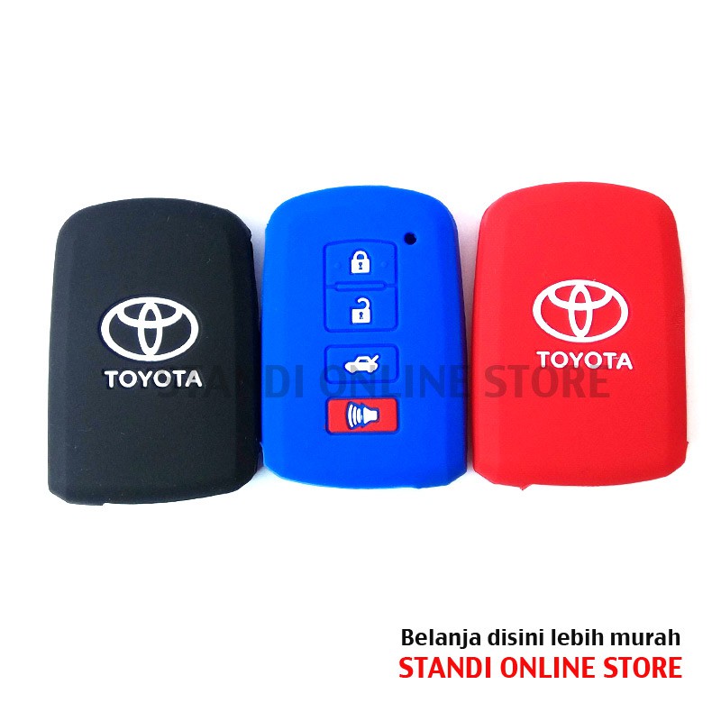 Kondom Kunci Silikon Remote Toyota Camry