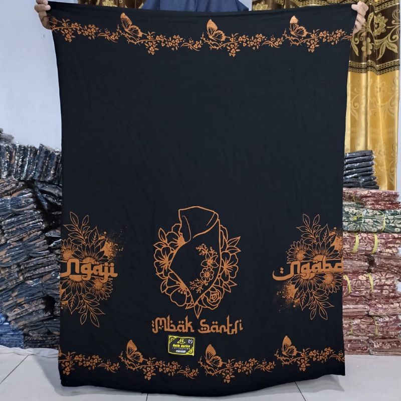 [[BIG SIZE]] SARUNG BATIK MBAK SANTRI MUZA SARUNG GLOYOR GOYOR  | SARUNG PRINTING | SARUNG  MBAK SANTRI