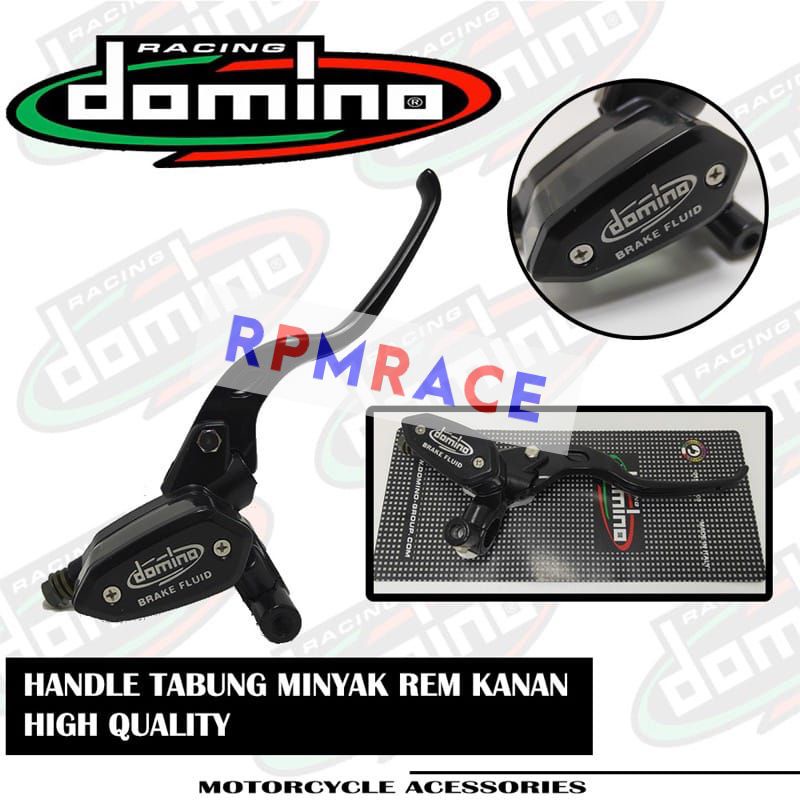 master rem domino handle kanan model tabung  oval UNIVERSAL racing boy master domino