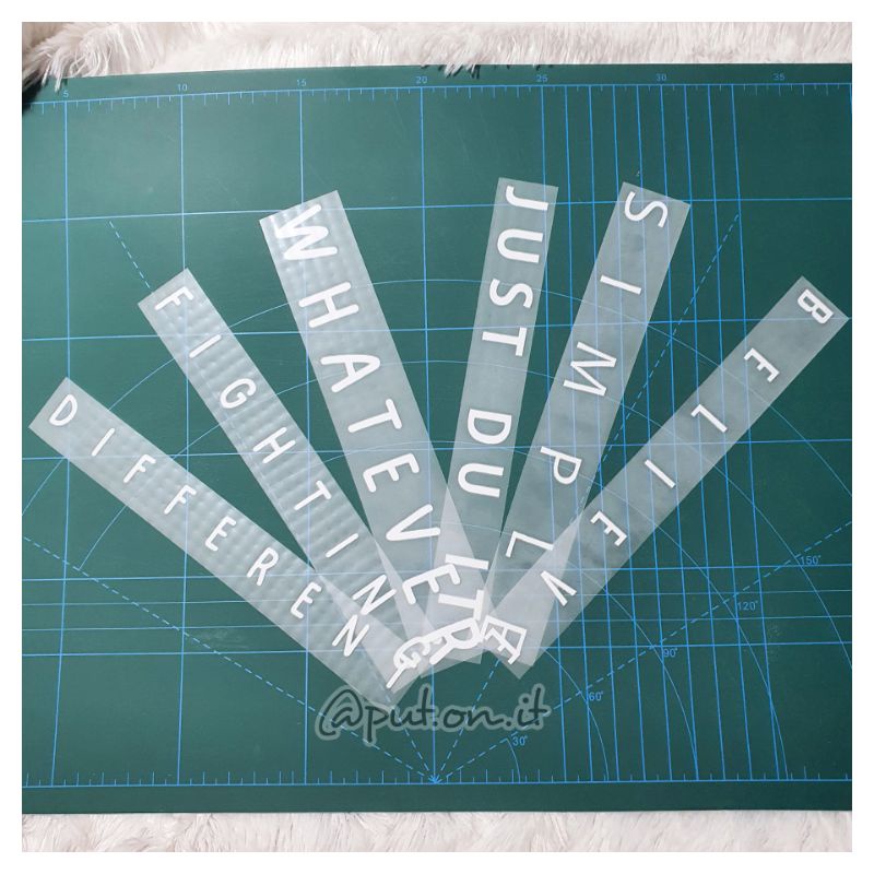 

Stiker baju / stiker sablon / stiker kaos DTF tinggal setrika
