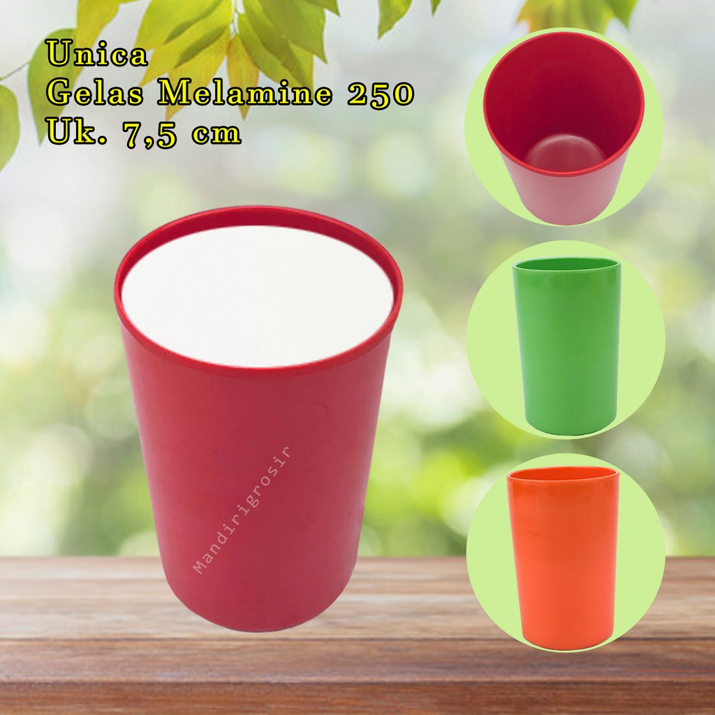 Unica * Gelas Melamine * Melamine ware *   Mug Serbaguna