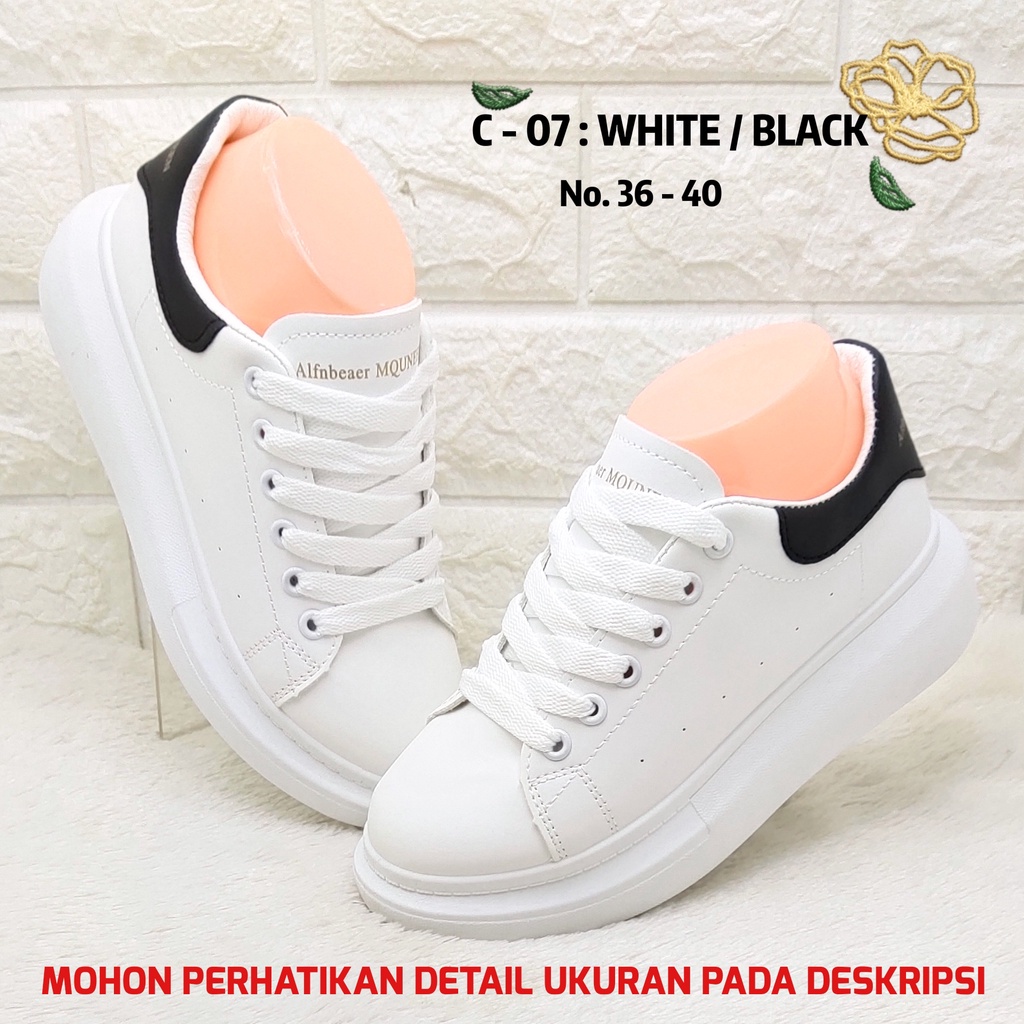 Sepatu Santai Cewek Remaja MINA C07 Sneakers Wanita Kekinian SPTSW-7