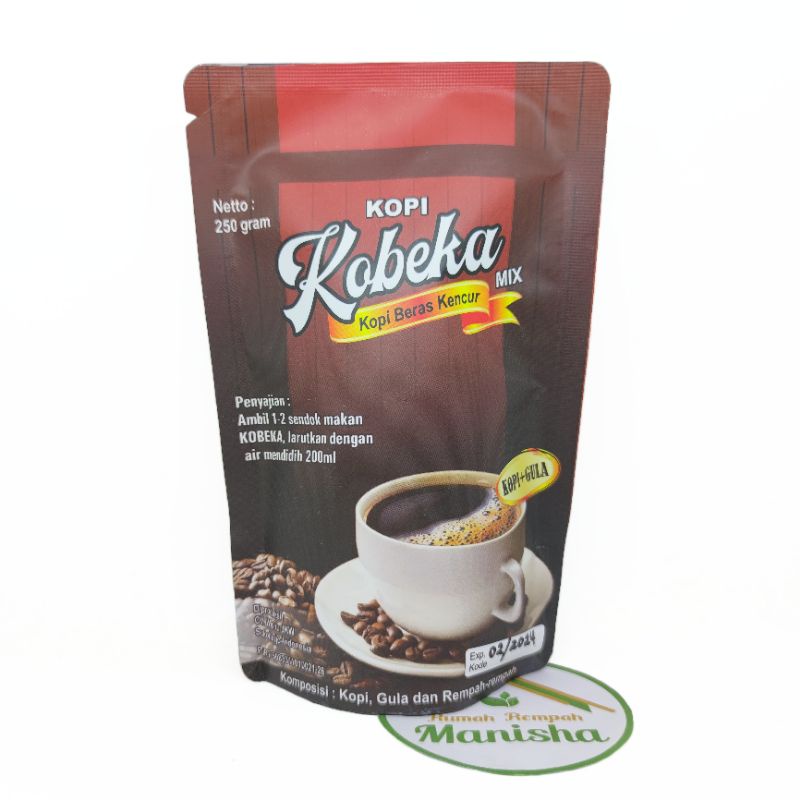 Kopi Rempah Kobeka Mix Kopi Beras Kencur 250gr