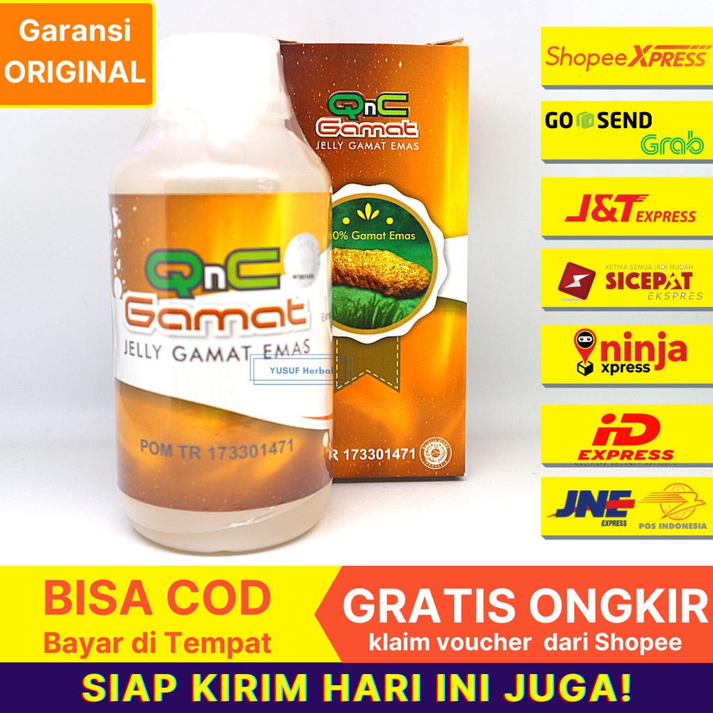 Obat Tukak Lambung Luka Lambung Infeksi Lambung Herbal Qnc Jelly Gamat 100 Original Indonesia