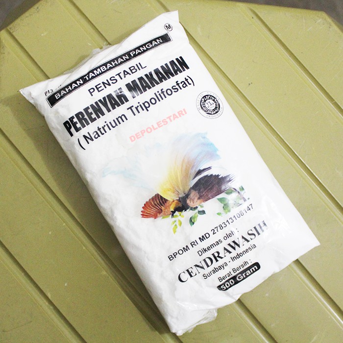 

Perenyah Makanan Cap Cendrawasih 50GR, 500GR