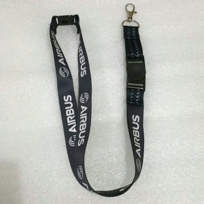 

Cantik Tali Id Card Lanyard Airbus Hitam Bagus
