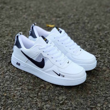 Sepatu NK Air Force One Low Utility White Size 36-44 Import Quality Made In Vietnam-Utility Low White