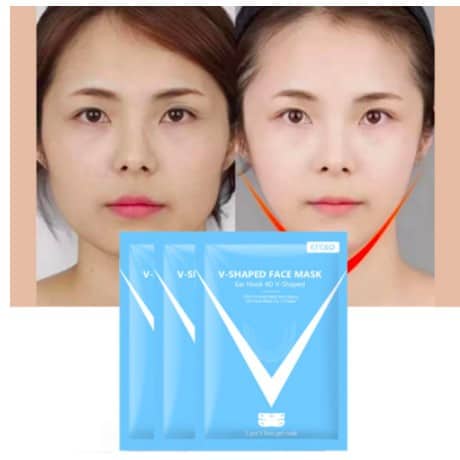 EFERO V-SHAPED MASK - MASKER V SHAPED - EAR HOOK 4D V SHAPE GEL MASK