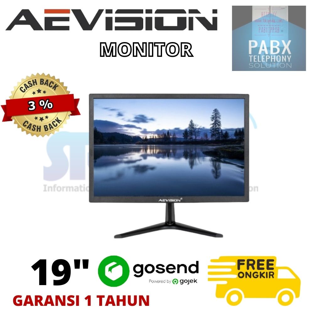 Monitor LED 19 Inch Aevision AE-LED19A-2K