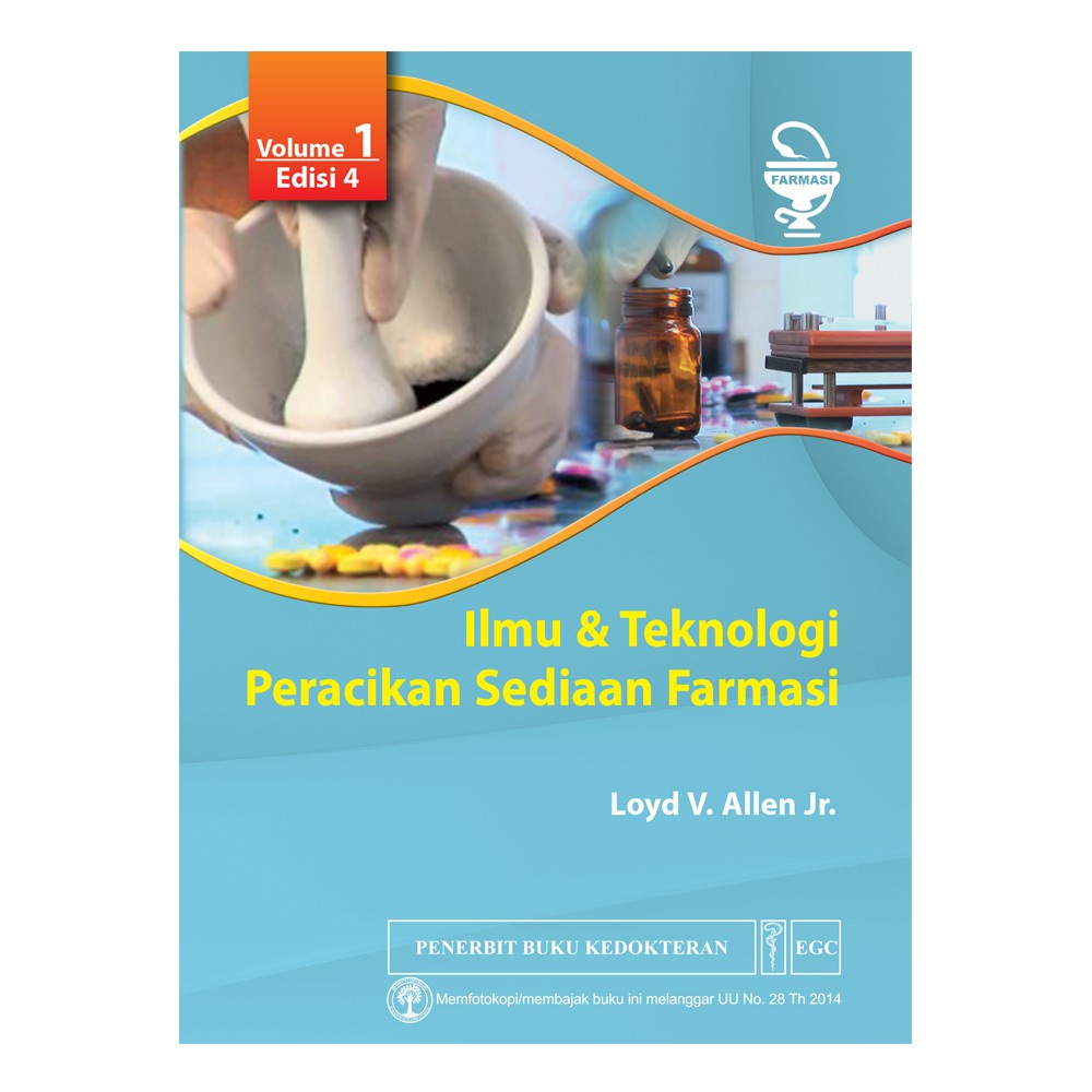Original Buku Ilmu & Teknologi Peracikan Sediaan Farmasi, Ed. 4 Vol. 1