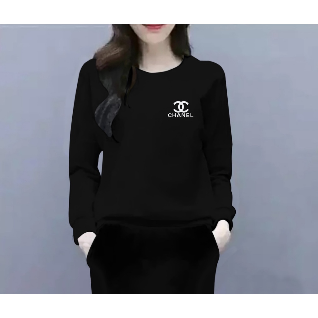 FASHION COOLS - BAJU CC DISTRO LENGAN PANJANG WANITA TERBARU - BAJU LENGAN PANJANG CEWEK KEREN MASA KINI - KAOS DISTRO WANITA LENGAN PANJANG TRENDY TERLARIS