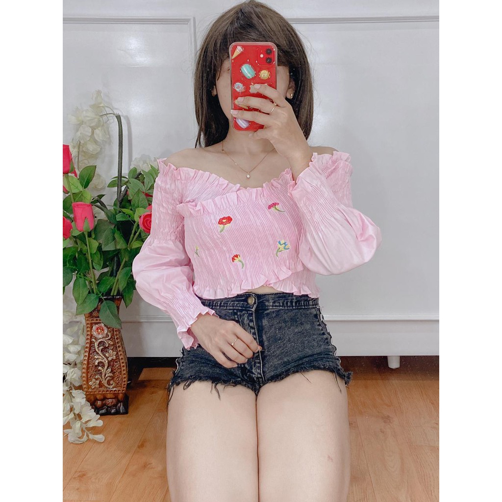 Crop Top Style Korea Import Bangkok Premium BKK 079