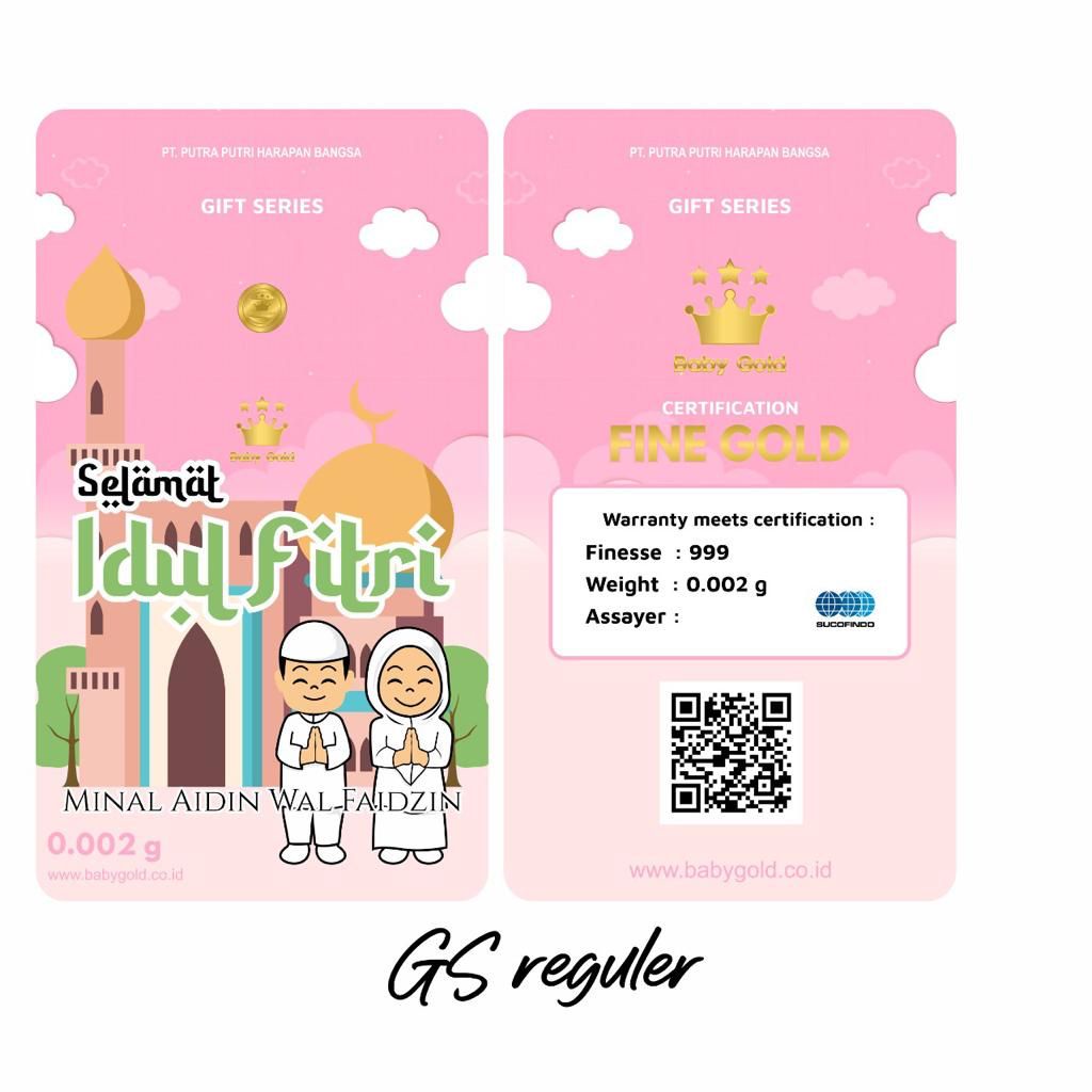 baby gold 0,005gr emas minigold bisa tukar antam-ramadhan pink 0,002g