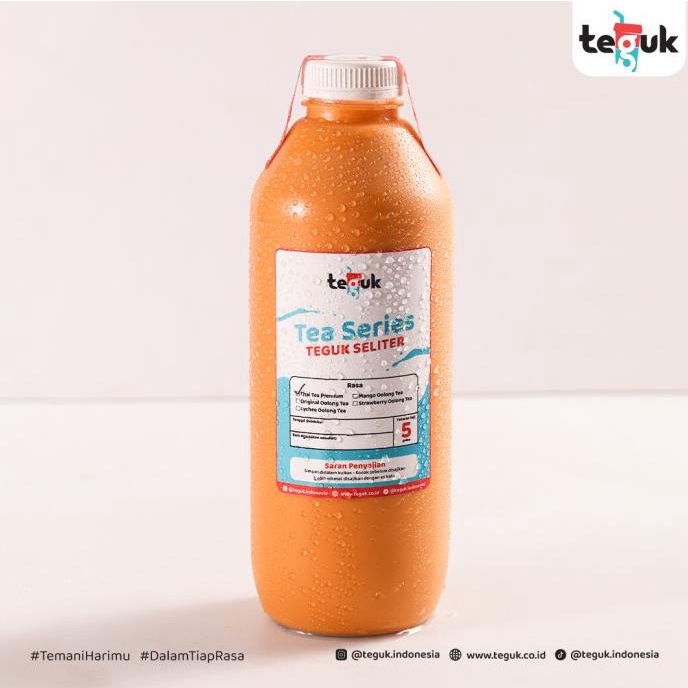

(BISA COD) Minuman Teguk Seliter Thai Tea Premium 1L TERJAMIN Kode 1371