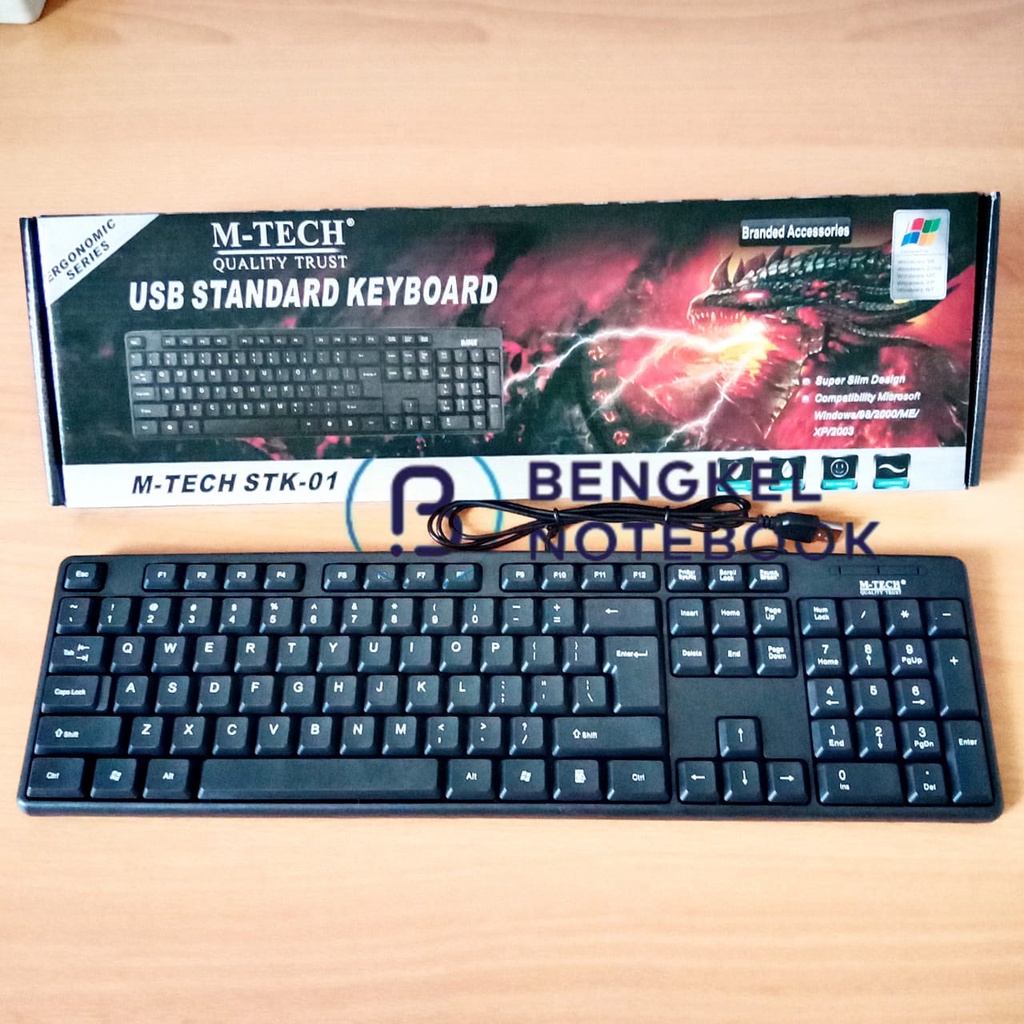 Keyboard PC USB Mtech STK-01 M-Tech