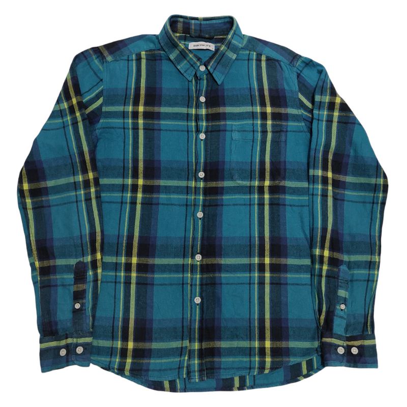Kemeja Flannel Second /kemeja browny second /baju flanel second original