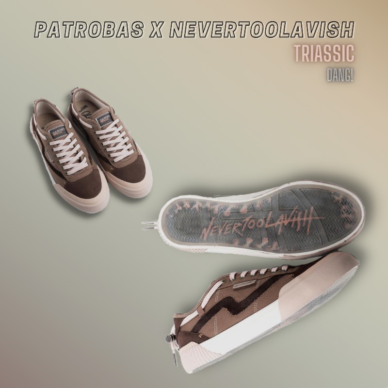 Sepatu Patrobas with Nevertoolavish Triassic  Collaboration (Hi/Low)-1