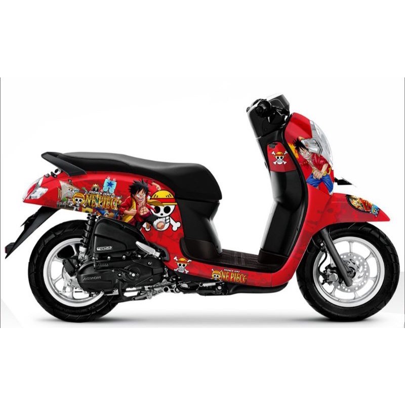 STICKER SCOOPY 2017 - 2020 FULL BODY - DECAL STICKER NEW SCOOPY FULL BODY
