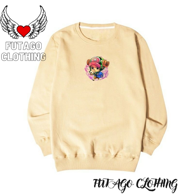 SWEATER HOODIE POLOS CEWEK COWOK ALL SIZE Warna Cream