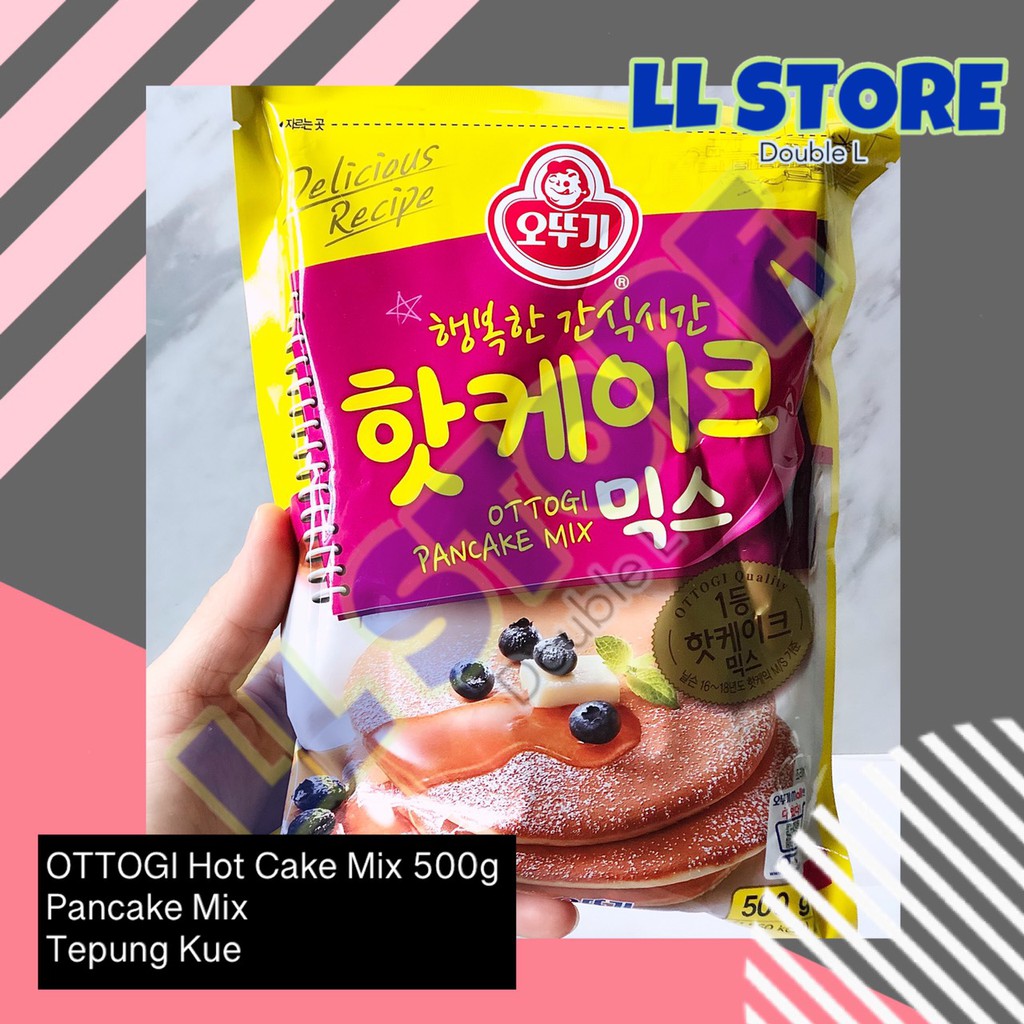 

OTTOGI Hot Cake Pancake Mix 500g Tepung Premix Korea