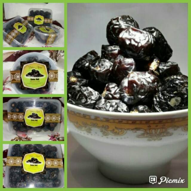 Kurma Ajwa (Kurma Nabi) Murah uk.1kg Asli dari Madinah Kualitas Premium