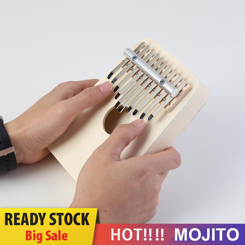 Alat Musik Kalimba 10 Kunci Bahan Basswood Untuk Pemula