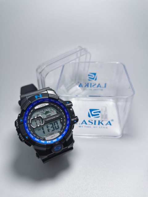 LASIKA 611 asli LASIKA Jam Tangan Pria Wanita sporty fashion anti air