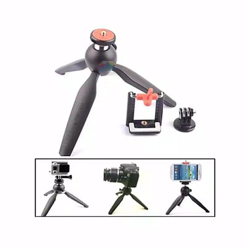 Tripod Hp Yunteng Mini 228 Free Holder U Dudukan Hp Panoramic Rotat