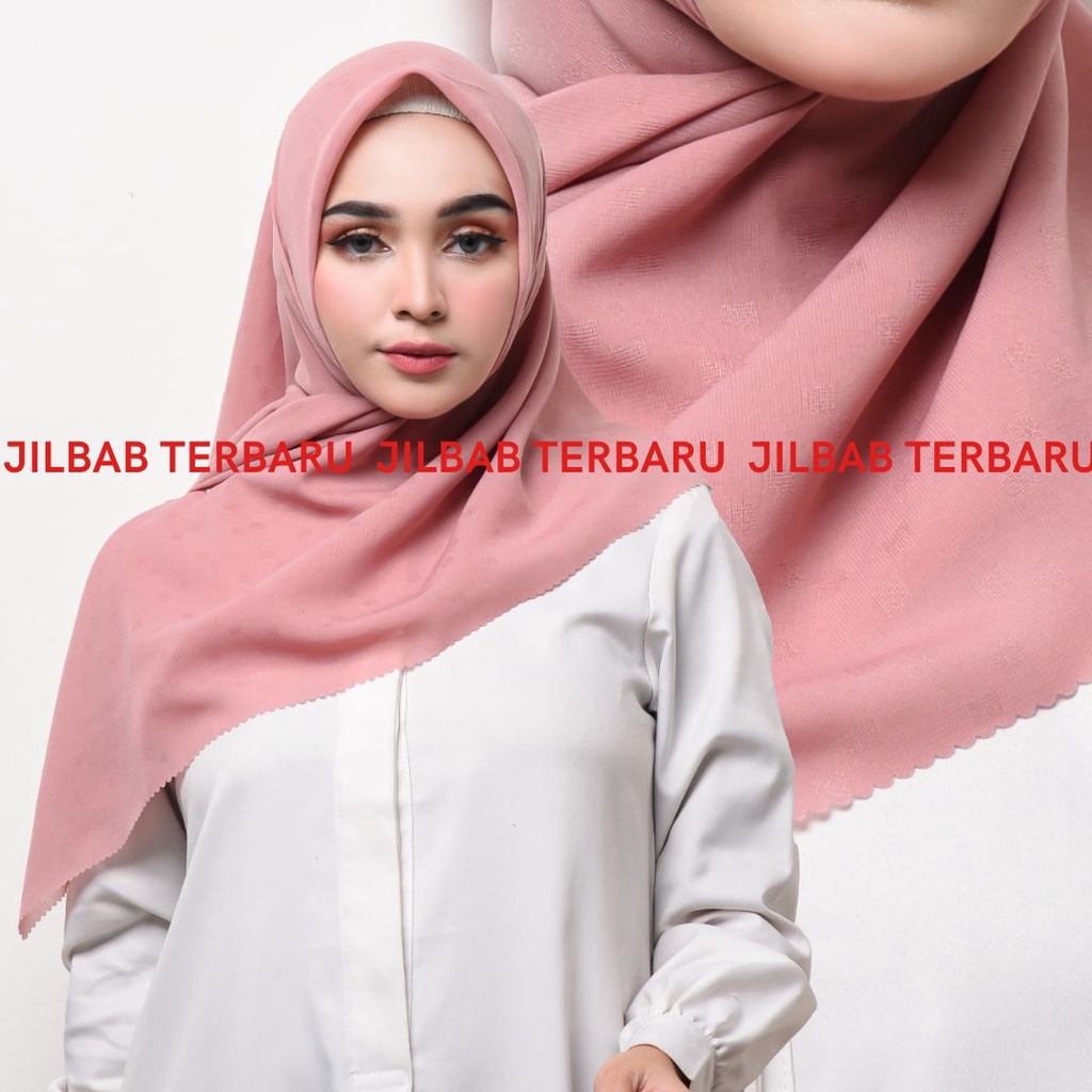 JILBAB SEGIEMPAT POTON STAR / BELLA SQUARE POTTON STAR / JILBAB TERBARU POTTON STAR PREMIUM