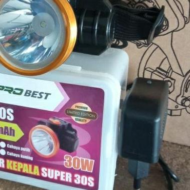 ☛ Senter Kepala 30 Watt Probest PB-30S ♛