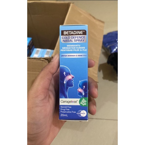 betadine nasal spray