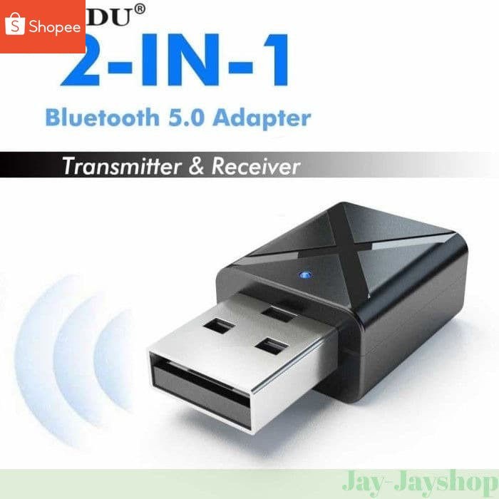 KN320 Bluetooth 5.0 Receiver &amp; Transmitter AUDIO Dongle USB 2 in 1 TERLARIS