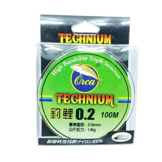 Senar pancing orca technium