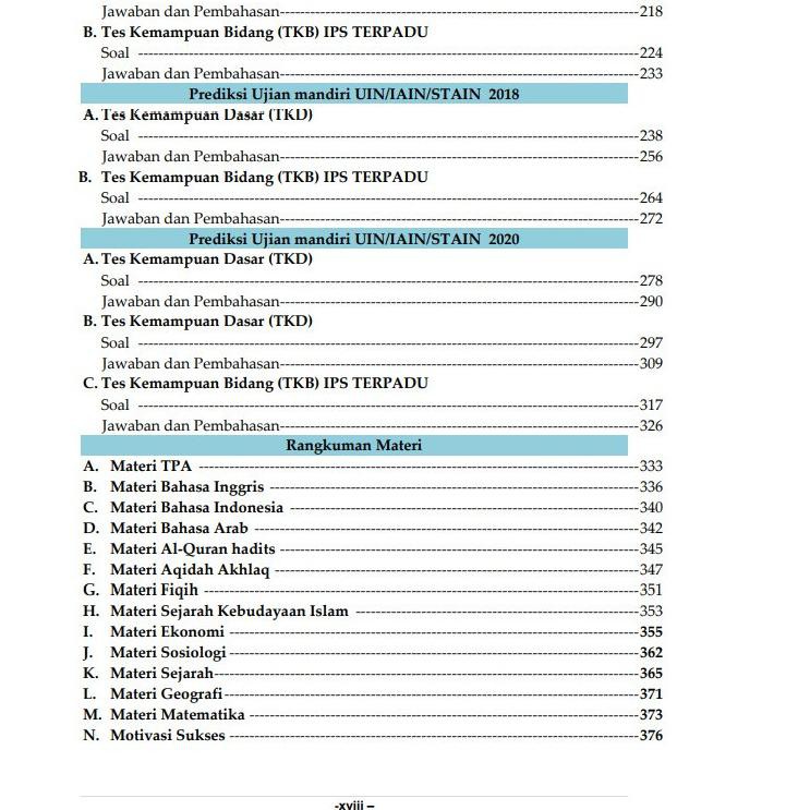 Kisi Kisi Ujian Mandiri Uin Walisongo : Soal Ujian Mandiri ...