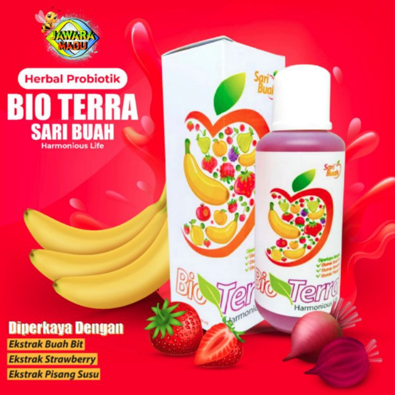 

Bioterra Sari Buah Probiotik 250 ml